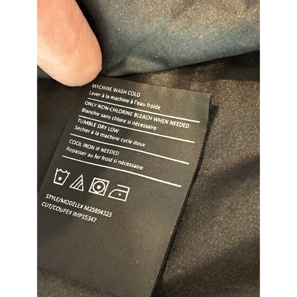 Vince Hooded Full Zip Parka Jacket Men’s Size S Black Snap Zip Pockets MSRP $645 - Picture 9 of 14